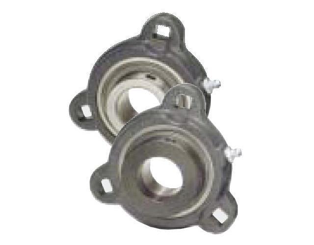 IPTCI Bearings SBRFB 207 20 G Relubricatable Standard Flange Block Bearing With Type-K Seal, 1-1/4 in Dia Bore, 3-15/16 in Dia Bolt Circle, 3-Bolt Flange Mount, 4-13/16 in OAL/Dia - Flange Mount Ball Bearing Units